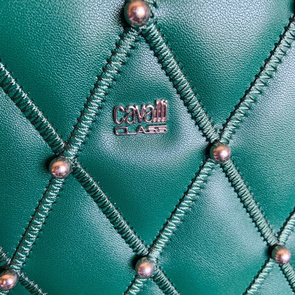 Roberto Cavalli “Jolie” Green Shopping Bag - Picture 4 of 11